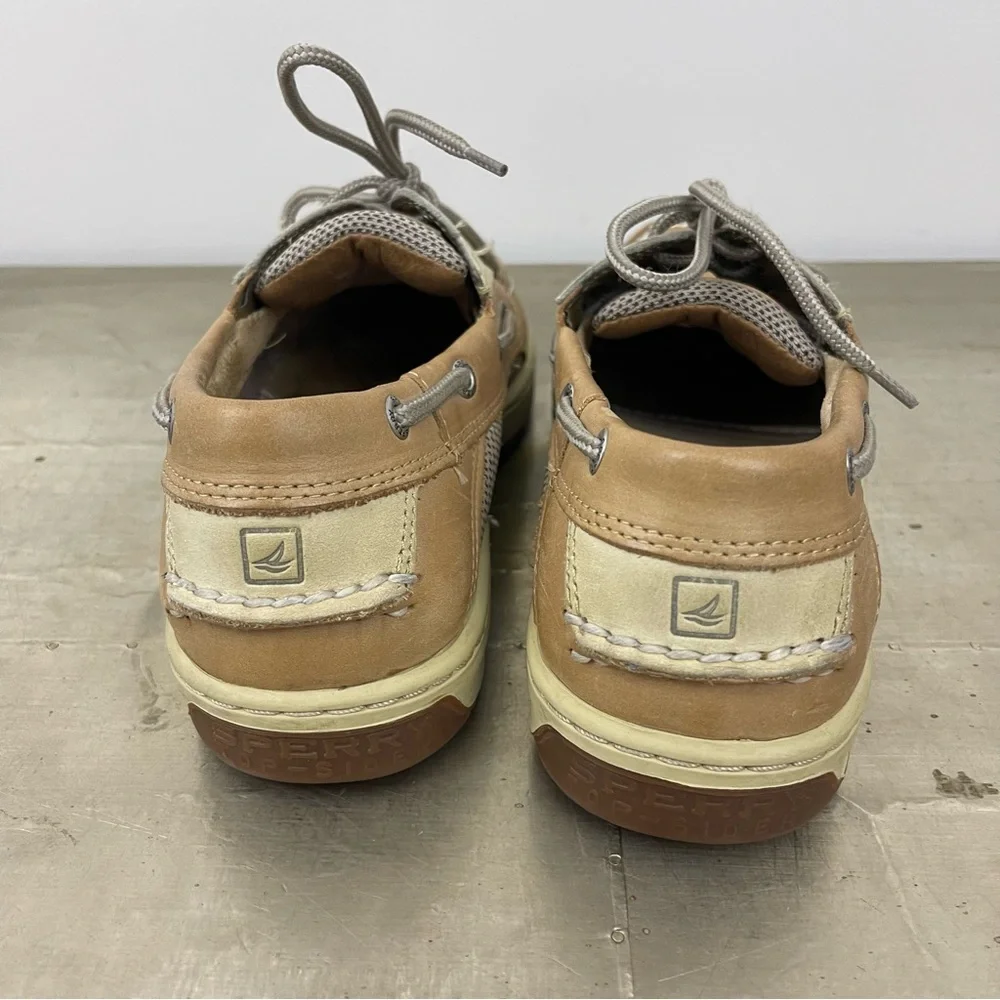 Sperry Men's Billfish 3-Eye Boat Shoe Tan Beige